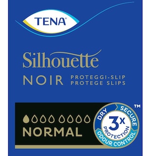 TENA | Incontinence Liners Silhouette Noir Normal 26 Pieces