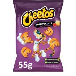 CHEETOS | Δρακουλίνια Τυρί & Ντομάτα 55g