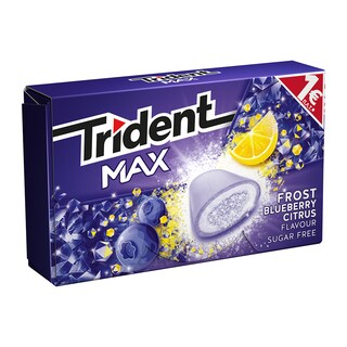 TRIDENT | ΤΣΙΧΛΕΣ MAXBLUBERRY CITRUS 20Γ