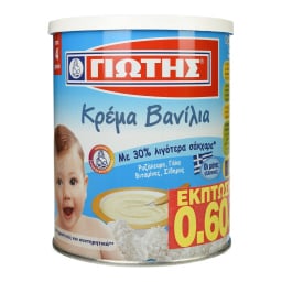 ΓΙΩΤΗΣ | BABY CREAM VANILLA 300GR -0.60E