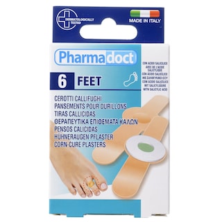 PHARMADOCT | Επιθέματα Κάλων Θεραπευτικά 6 Τεμάχια