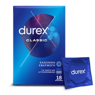 DUREX | Condoms Easy Fit Classic 18 Pieces