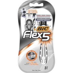 BIC | Ξυραφάκια Flex 5 5 Λεπίδων 3 Τεμάχια