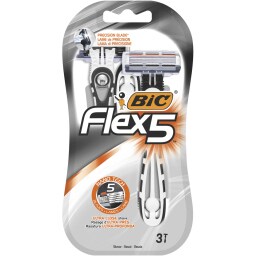 BIC | Razors Flex 5 5 Blades 3 Pieces