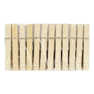 TIDY | Μανταλάκια Ξύλινα 24 Τεμάχια