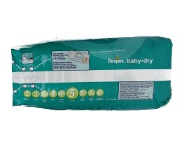 PAMPERS | BABY DRY | ΠΑΝΕΣ ΜΩΡΟΥ JUNIOR No 5 41 ΤΕΜ