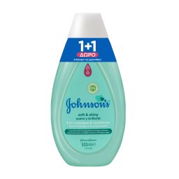 JOHNSON BABY | Σαμπουάν & Conditioner Soft & Shiny 500ml 1+1 Δώρο