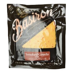 - | Ημίσκληρο Καπνιστό Τυρί Basiron Γκούντα Με Τσίλι 150g