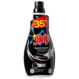 SKIP | Υγρό Πλυντηρίου Ρούχων Black Velvet 25 Μεζ. 35% Έκπτωση