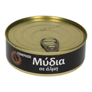 COMPASS | Μύδια Σε Άλμη 120 gr