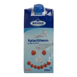 MEGGLE | ΚΡΕΜΑ ΓΑΛΑΚΤΟΣ UHT 35 % ΛΙΠΑΡΑ 330 ML