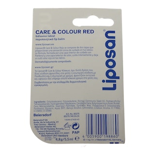 LIPOSAN | CARE&COLOR RED 4.8GR