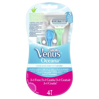 GILLETTE | Ξυραφάκια Μιας Χρήσης Venus 3+1 Τεμάχιο Δώρο 4 Τεμάχια