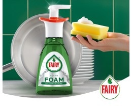 FAIRY | Δραστικός Αφρός Πιάτων Instant Foam Αντλία 350ml