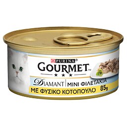 GOURMET | DIAMANT | Γατοτροφή Με Κοτόπουλο 85 gr