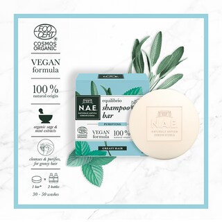 N.A.E. | Σαπούνι Μαλλιών Βαθύς Καθαρισμός 85g