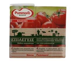 PUMMARO | ΤΟΜΑΤΑ ΠΑΣΣΑΤΑ ΜΕ ΚΑΠΑΚΙ 500 GR