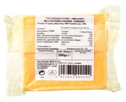 LYE CROSS FARM | Cheese Semi-Hard Cheddar Yellow 200g