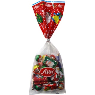 ΑΣΤΗΡ | ASTIR CHRISTMAS CHOCOLATE IN BAG 175G Γάλακτος Χριστουγεννιάτικα 175gr