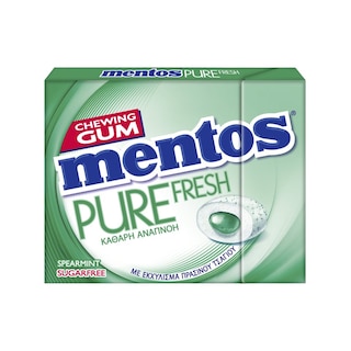 MENTOS | Τσίχλες Pure Fresh Δυόσμος 30g