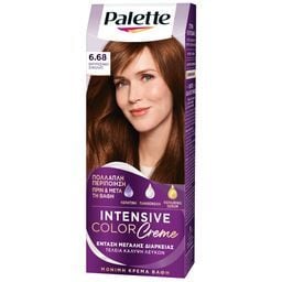 PALETTE | Βαφή Μαλλιών Intensive Color Creme 6.68 Εντυπωσιακό Σοκολατί 1 Τεμ.