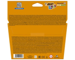 BIC | Μαρκαδόροι Ζωγραφικής Kids Visacolor XL Διάφορα Χρώματα 12 Τεμάχια