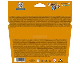 BIC | Μαρκαδόροι Ζωγραφικής Kids Visacolor XL Διάφορα Χρώματα 12 Τεμάχια