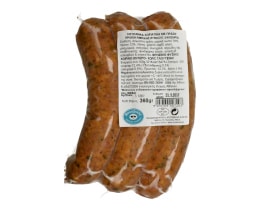 ΜΟΥΤΕΒΕΛΗΣ | Sausages Country Style Smoked with Leek 360g