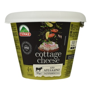 ΤΥΡΑΣ | Τυρί Cottage 4% Λιπαρά 180g