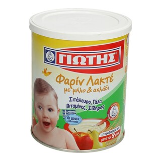 ΓΙΩΤΗΣ | . ΦΑΡΙΝ ΛΑΚΤΕ ΜΗΛΟ ΚΑΙ ΑΧΛΑΔΙ 300 GR