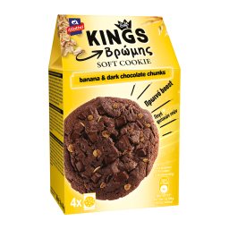 ΑΛΛΑΤΙΝΗ | Μπισκότα Soft Kings Βρώμης Μπανάνα & Σοκολάτα 160g