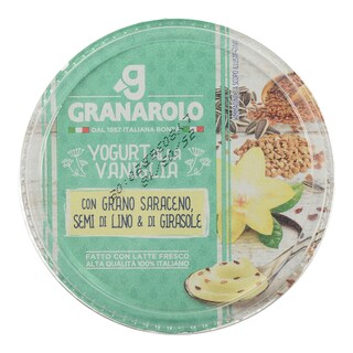 GRANAROLO | ΓΙΑΟΥΡΤΙ ΕΠΙΔΟΡΠΙΟ ΒΑΝΙΛΙΑ & ΛΙΝΑΡΟΣΠΟΡΟ 250 GR