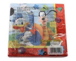 - | ΧΑΡΤΟΠΕΤΣΕΤΕΣ DISNEY PLAYFULL MIKEY 33 Χ 33 CM 20 ΤΕΜ