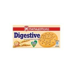 ΠΑΠΑΔΟΠΟΥΛΟΥ | DIGESTIVE | ΜΠΙΣΚΟΤΑ DIGESTIVE 35% ΛΙΓΟΤΕΡΑ ΛΙΠΑΡΑ 250 GR