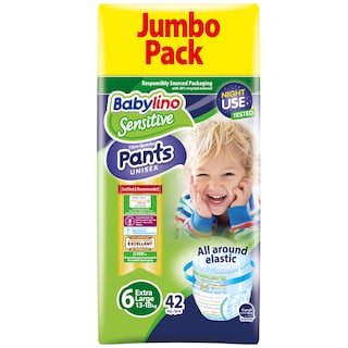 BABYLINO | ΠΑΝΕΣ ΜΩΡΟΥ ΒΡΑΚΑΚΙ Nο6 42 ΤΕΜ  42 ΤΕΜ