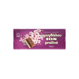 ΙΟΝ | Σοκολάτα Γάλακτος Αμυγδάλου Praline 100gr