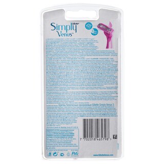 GILLETTE | Ξυραφάκια Μίας Χρήσης Simply Venus 3 6 Τεμάχια 4+2 Δώρο