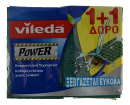 VILEDA | ΣΦΟΥΓΓΑΡΑΚΙ POWER 1 ΤΕΜ