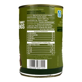 FAMILY FRIENDS | Σκυλοτροφή Αρνί & Κοτόπουλο Κονσέρβα 400gr