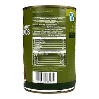 FAMILY FRIENDS | Σκυλοτροφή Αρνί & Κοτόπουλο Κονσέρβα 400gr