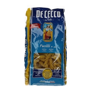 DE CECCO | ΠΑΣΤΕΣ ΖΥΜΑΡΙΚΩΝ FUSILLI No 34 500 GR