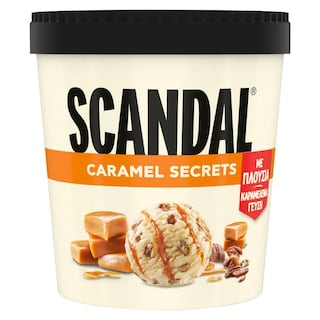 SCANDAL | Παγωτό Caramel Secrets 480g