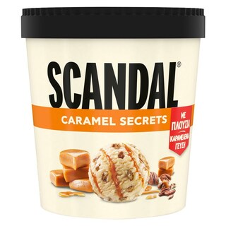 SCANDAL | Παγωτό Caramel Secrets 480g