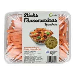 - | Γλυκοπατάτες Ελληνικές Sticks 500g