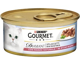 GOURMET | DIAMANT | DIAMANT ΓΑΤΟΤΡΟΦΗ ΒΟΔΙΝΟ 85 GR  85 GR