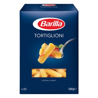 BARILLA | ΠΑΣΤΕΣ ΖΥΜΑΡΙΚΩΝ TORTIGLIONI No 83 500 GR