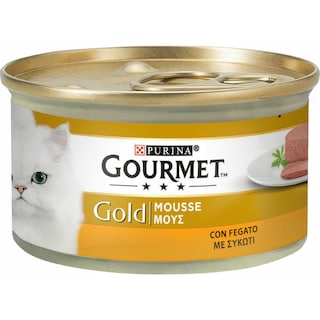 GOURMET | Γατοτροφή Μους Συκώτι 85g