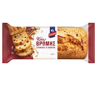 ΑΛΛΑΤΙΝΗ | Κέικ Βρώμης με Σταφίδες & Κανέλλα 400g