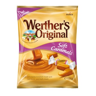 WERTHER'S | Καραμέλες Γάλακτος Μαλακές 125g
