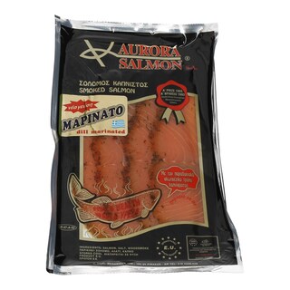 AURORA | Σολομός Καπνιστός Μαρινάτος 100gr